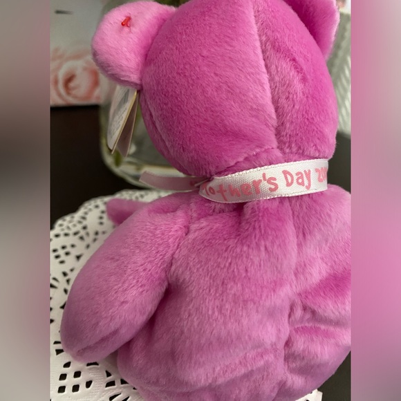 💐 “MOTHER” RETIRED TY BEANIE BABY BEAR. DATED 2004! MINT WITH MINT TAGS! - Picture 5 of 7